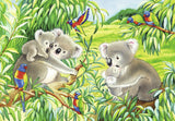 Sweet Koalas and Panda | Ravensburger | 2 x 24 Pieces | Jigsaw Puzzle - Puzzles +