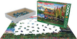 The Fishing Cabin - Dominic Davison | Eurographics | 1000 Pieces | Jigsaw Puzzle - Puzzles +