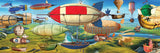 The Great Race | Eurographics | 1000 Pieces | Panorama Jigsaw Puzzle - Puzzles +