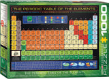 The Periodic Table of the Elements | Eurographics | 1000 Pieces | Jigsaw Puzzle - Puzzles +