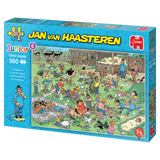 The Petting Zoo | Junior No.6 | Jan van Haasteren | Jumbo | 360 Pieces | Jigsaw Puzzle - Puzzles +