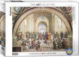 The School of Athens - Raphael | Fine Art Collection | Eurographics | 1000 Pieces | Jigsaw Puzzle - Puzzles +