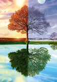 The Seasons Tree - Laura George | Schmidt | 500 Pieces | Jigsaw Puzzle - Puzzles +