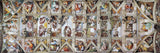 The Sistine Chapel Ceiling - Michelangelo | Fine Art Collection | Eurographics | 1000 Pieces | Panorama Jigsaw Puzzle - Puzzles +