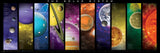 The Solar System | Eurographics | 1000 Pieces | Panorama Jigsaw Puzzle - Puzzles +