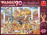 The Wasgij Games! - Destiny No.4 | Wasgij? Retro | Jumbo | 1000 Pieces | Jigsaw Puzzle - Puzzles +