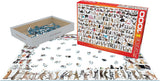 The World of Cats - Animal Charts | Eurographics | 1000 Pieces | Jigsaw Puzzle - Puzzles +