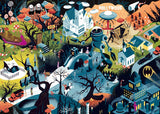 Tim Burton Films - Movie Masters | Alexandre Clerisse | Heye | 1000 Pieces | Jigsaw Puzzle - Puzzles +