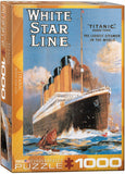 Titanic - White Star Line | Eurographics | 1000 Pieces | Jigsaw Puzzle - Puzzles +
