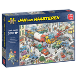 Traffic Chaos | Jan van Haasteren | Jumbo | 3000 Pieces | Jigsaw Puzzle - Puzzles +