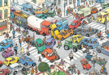 Traffic Chaos | Jan van Haasteren | Jumbo | 3000 Pieces | Jigsaw Puzzle - Puzzles +