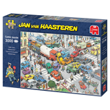 Traffic Chaos | Jan van Haasteren | Jumbo | 3000 Pieces | Jigsaw Puzzle - Puzzles +