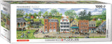 Train Station - Bob Fair | Eurographics | 1000 Pieces | Panorama Jigsaw Puzzle - Puzzles +
