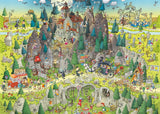 Transylvanian Habitat - Funky Zoo | Marino Degano | Heye | 1000 Pieces | Jigsaw Puzzle - Puzzles +