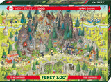 Transylvanian Habitat - Funky Zoo | Marino Degano | Heye | 1000 Pieces | Jigsaw Puzzle - Puzzles +