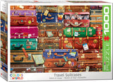 Travel Suitcases - Colours of the World | Eurographics | 1000 Pieces | Jigsaw Puzzle - Puzzles +