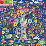 Tree of Life - Jennifer Orkin Lewis | Eeboo | 1000 Pieces | Jigsaw Puzzle - Puzzles +