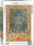 Tree of Life, Tapestry - William Morris | Fine Art Collection | Eurographics | 1000 Pieces | Jigsaw Puzzle - Puzzles +