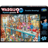 Trouble Brewing! - Mystery No.21 | Wasgij? | Holdson | 1000 Pieces | Jigsaw Puzzle - Puzzles +