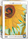 Twelve Sunflowers (Detail) - Vincent Van Gogh | Fine Art Collection | Eurographics | 1000 Pieces | Jigsaw Puzzle - Puzzles +