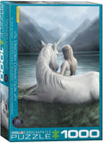 Unicorn Connection - Anne Stokes | Artist Series | Eurographics | 1000 Pieces | Jigsaw Puzzle - Puzzles +