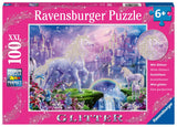 Unicorn Kingdom - Glitter | Ravensburger | 100 XXL Pieces | Jigsaw Puzzle - Puzzles +