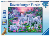 Unicorns in the Sunset Glow | Ravensburger | 150 XXL Pieces | Jigsaw Puzzle - Puzzles +