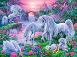 Unicorns in the Sunset Glow | Ravensburger | 150 XXL Pieces | Jigsaw Puzzle - Puzzles +
