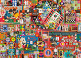 Vintage Board Games - Shelley Davies | Schmidt | 1000 Pieces | Jigsaw Puzzle - Puzzles +