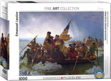 Washington Crossing the Delaware - Emanuel Leutze | Fine Art Collection | Eurographics | 1000 Pieces | Jigsaw Puzzle - Puzzles +