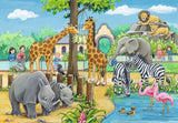 Welcome To The Zoo | Ravensburger | 2 x 24 Pieces | Jigsaw Puzzle - Puzzles +