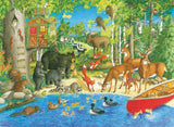 Woodland Friends | Ravensburger | 200 XXL Pieces | Jigsaw Puzzle - Puzzles +
