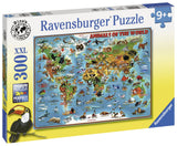 World of Animals | Ravensburger | 300 XXL Pieces | Jigsaw Puzzle - Puzzles +