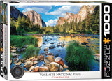 Yosemite National Park - California | HDR Photography | Eurographics | 1000 Pieces | Jigsaw Puzzle - Puzzles +